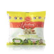Nougats tendre aux amandes et pistaches recouvert de pistache "I Siciliani" - 100 gr Spcialit sucre de Sicile