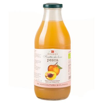 Jus de pêche Bio - Nectar de fruits bio de Brezzo - 750 ml