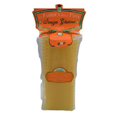 Pâtes sans gluten de Gragnano I.G.P.  'O Lasagnone napolitaine rustique "Fabbrica della Pasta" - 500 gr Pâtes artisanales typiques de Naples