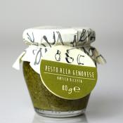 Sauce Pesto ligurien au basilic gnois DOP Recette ancienne Sapori dellArca - 80 gr