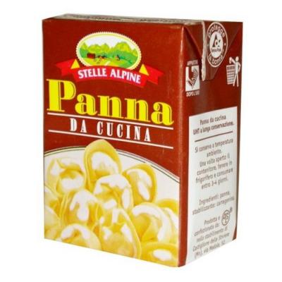 Panna da cucina - Crème à cuire Stelle Alpine 200 gr Produit laitier italien