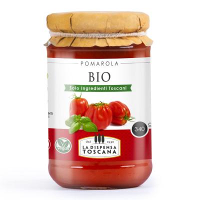 Sauce Tomate BIO et végan Pomarola " La Dispensa Toscana " - 340 gr 100% Italien