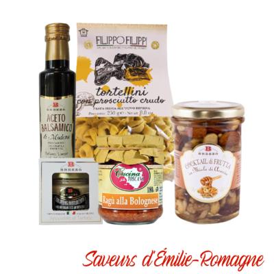 Coffret Cadeau “Saveurs d' Émilie-Romagne” - Spécialités de la Cuisine italienne