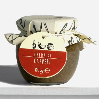 Crème de câpres Sapori dell’Arca - 80 gr Pâte à tartiner Italien