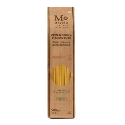 Pâtes de semoule de blé Spaghettini Morelli Prêt en 5 minutes - 500 gr Pâtes artisanales toscanes