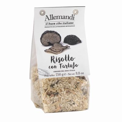 Risotto tout prêt riz carnaroli à la truffe en tranches Allemandi - 250 gr 100% italien