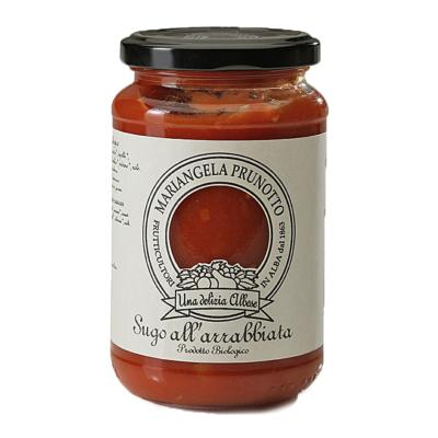 Sauce tomate à la "Arrabbiata" BIO Mariangela Prunotto - 340 gr Nature Italienne