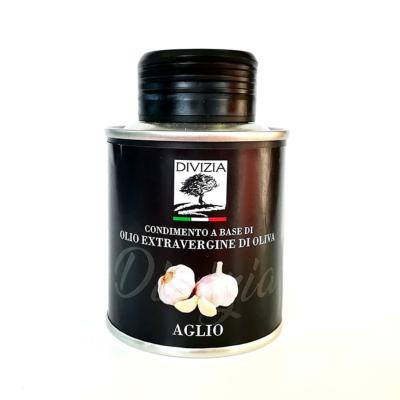 Huile d'olive extra vierge aromatisée à l'ail Sapori dell’Arca - 100 ml en mignon