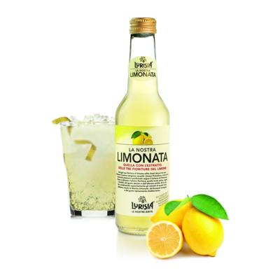Boisson rafraichissante Soda Limonade au citron de Lurisia - 25 cl Citrons de la côte Amalfitaine
