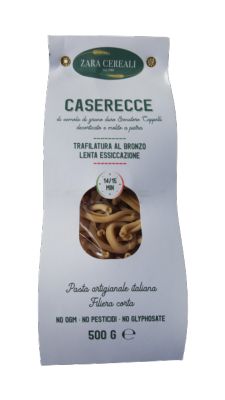 Pâtes de blé dur italien Senatore Cappelli Caserecce Pasta ZARA - 500 gr artisanale