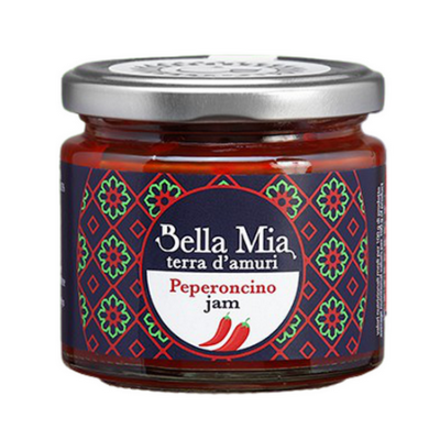 Compote de poivrons et piment Bella Mia - 220 gr  spécialité naturelle italienne de Sicile