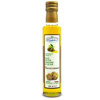 Huile d'olive extra vierge aromatisée à la truffe blanche - 250 ml