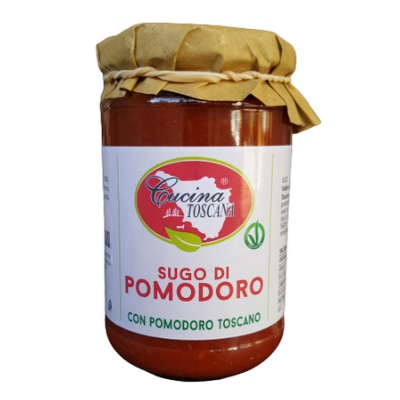 Sauce Tomate végan Cucina Toscana  - 300 gr 100% aux tomates de Toscane