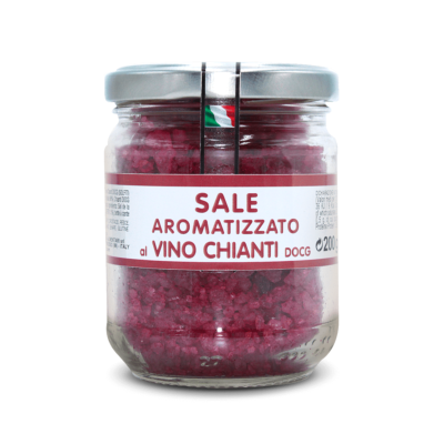 Sel aromatisé au vin du chianti - 200 gr