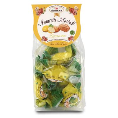 Amaretti doux italien saveur citron - 150 gr tradition italienne