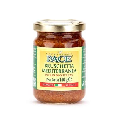 Bruschetta méditerranéenne à l'huile d'olive Pace - 140 gr Saveurs de la Basilicate