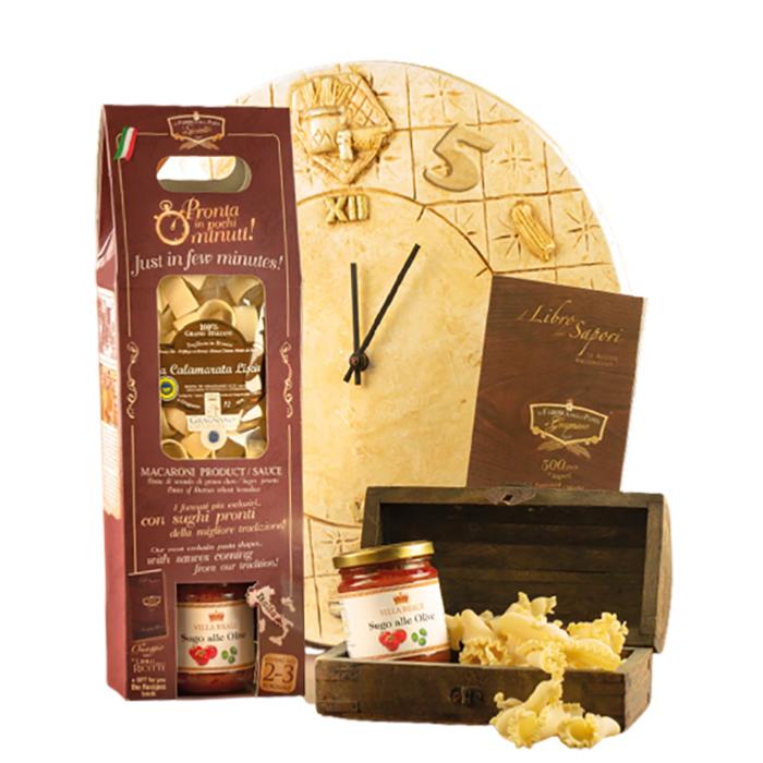CASABASE Paquet-cadeau italien Pici Pasta & Olives Paquet de Noël Cadeau  d'affaires