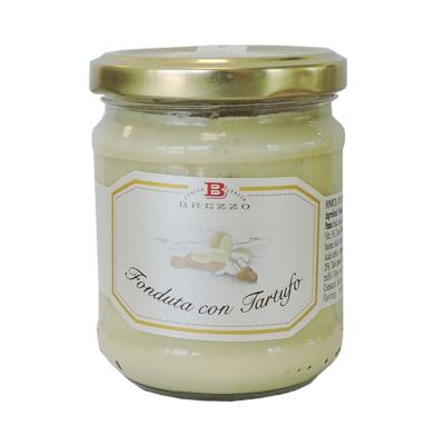 Fondue au fromage à la truffe Brezzo - 190 gr Sauce typique italienne