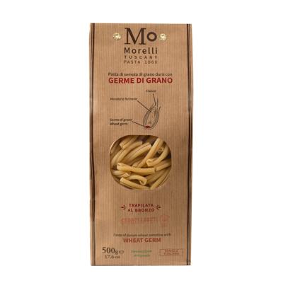 Pâtes aux germes de blé Strozzapreti Morelli - 500 gr Pâtes artisanales toscanes