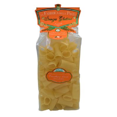 Pâtes sans gluten de Gragnano I.G.P. 'E Paccheri lisse "Fabbrica della Pasta" - 500 gr Pâtes artisanales typiques de Naples