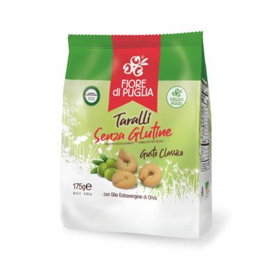 Taralli artisanal traditionnel des Pouilles sans gluten Fiore di Puglia - 175 gr