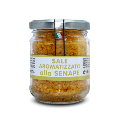 Sel aromatisé à la moutarde - 200 gr