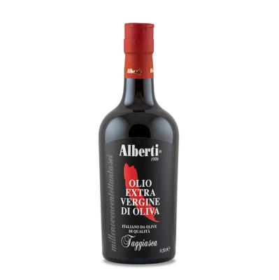 Huile d'olive extra vierge "Cultivar Taggiasca" Linea 1986 Alberti - 500 ml Excellence de la Ligurie