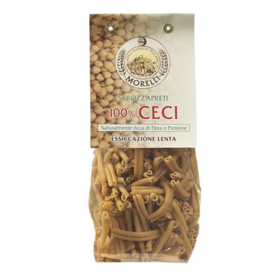 Pâtes sans gluten aux pois chiches Strozzapreti Morelli - 250 gr Pâtes artisanales toscanes