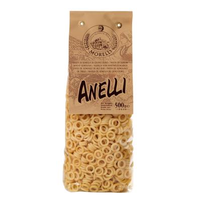 Pâtes de semoule de blé Anelli Morelli - 500 gr Pâtes artisanales toscanes