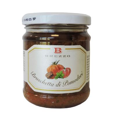 Sauce tomate pour Bruschetta Brezzo - 180 gr typiquement italien