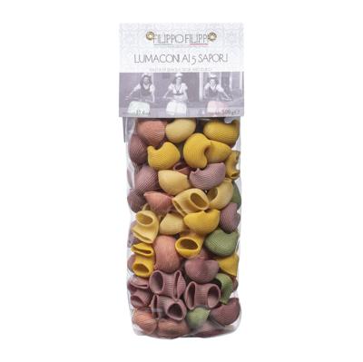Lumaconi Pâtes colorés Filippo Filippi Allemandi Pasta - 500 gr excellence italienne