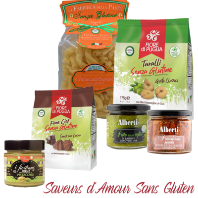 Coffret Cadeau " Saveurs d' Amour Sans Gluten ” - Idée Box Cadeau pour Anniversaire