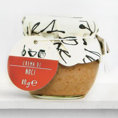 Crème de noix Sapori dell’Arca - 80 gr Pâte à tartiner Italien