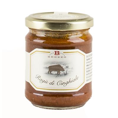 Sauce Ragoût Piémontaise de Sanglier Brezzo - 180 gr 100% Italienne 