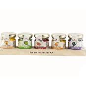 Collection 5 Fruttamiel Naturel de Qualit 100% italienne - 190 gr - Brezzo