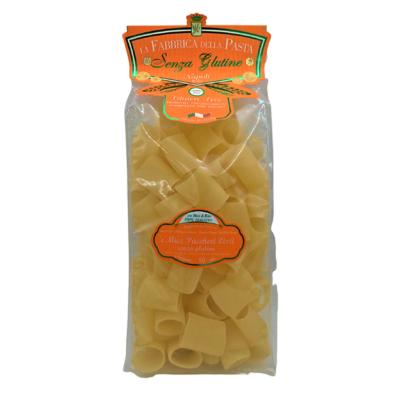 Pâtes sans gluten de Gragnano I.G.P. 'E Miez Paccheri lisse "Fabbrica della Pasta" - 500 gr Pâtes artisanales typiques de Naples