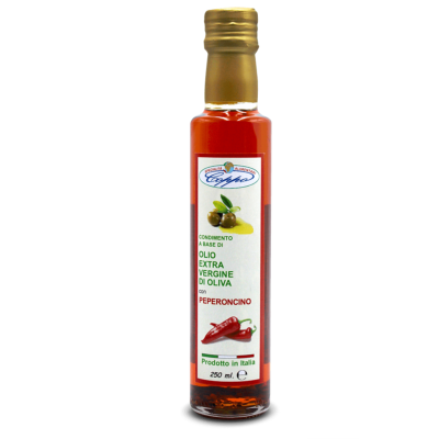 Huile d'olive extra vierge aromatisée au piment - 250 ml