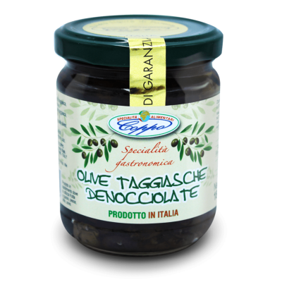 Olives Taggiasche dénoyautées - 180 gr