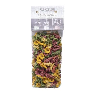 Gigli Pâtes colorés Filippo Filippi Allemandi Pasta - 500 gr excellence italienne