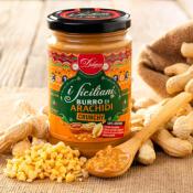 Beurre de Cacahuète 100% Croquant "I Siciliani" - 300 gr Spécialité de Sicile