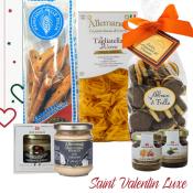 Coffret Cadeau " Saveurs d' Amour Luxe ” - Idée Box Cadeau pour Saint Valentin