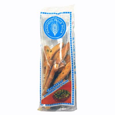 Gressins "Crostelli" au piment et aux olives Panificio Valle Roya  - 150 gr