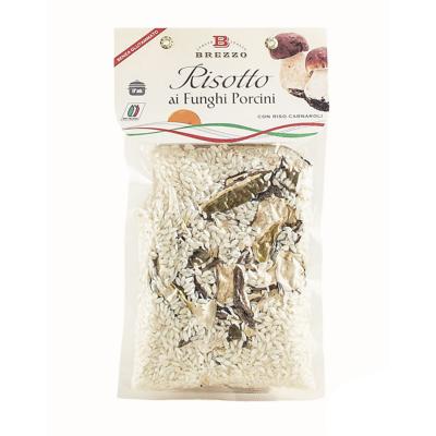 Risotto tout prêt riz carnaroli aux cèpes Brezzo - 300 gr 100% italien
