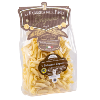 Pâtes de Gragnano I.G.P. 'E Fidanzati Capresi "Fabbrica della Pasta" - 500 gr Pâtes artisanales typiques de Naples