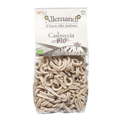 Caserecce Pâtes de blé dur Bio Senatore Cappelli Marchigiano Allemandi Pasta - 500 gr excellence italienne