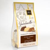Chocolats Gianduiotti saveurs Gianduia-Noir-Blanc - 180 gr Chocolat