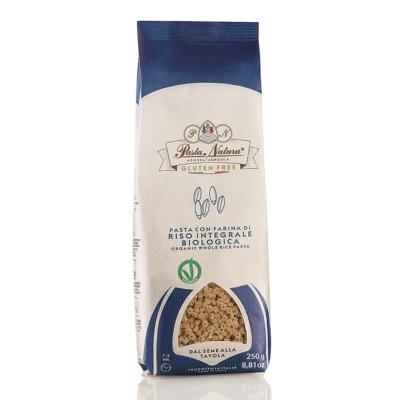 Pâtes BIO de riz intégral Pasta Natura - Stelline - 250 gr Aliments sans gluten