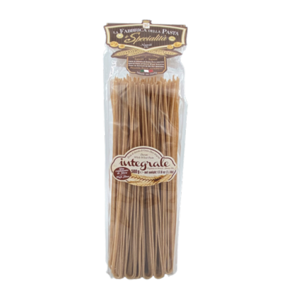 'E Spaghetti intégrale "Fabbrica della Pasta" Pâtes de Gragnano I.G.P. - 500 gr Pâtes artisanales typiques de Naples