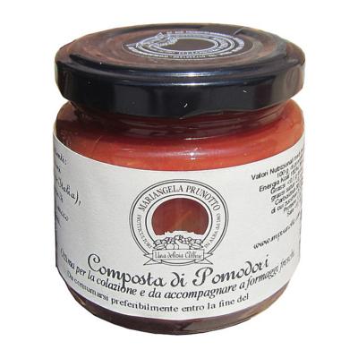 Compote de tomates rouges ( pour fromages et viandes ) Mariangela Prunotto - 110 gr