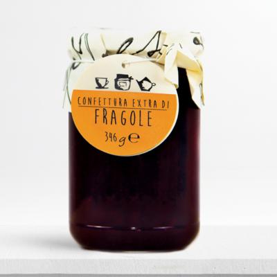Confiture extra de fraises Sapori dell’Arca - 346 gr fruit italien